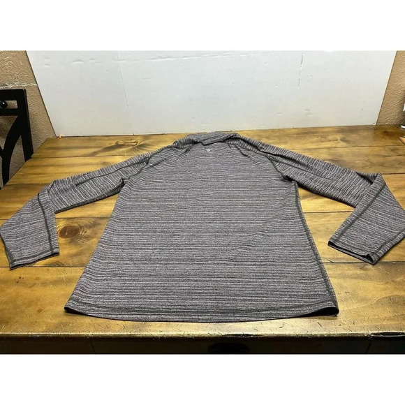 Lululemon Men's Surge Warm Quarter Zip Pullover Performance Purple Heather M - Picture 7 of 8